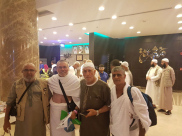  بالصور: حجاج الفوج الأول من يافا يصلون إلى مكة المكرّمة 